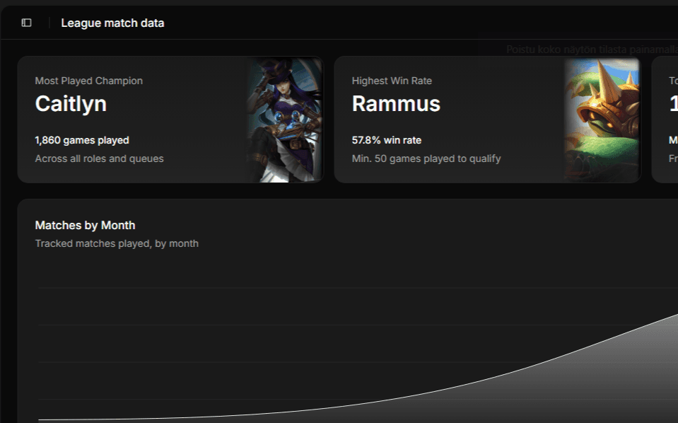 LeaguePipeline screenshot